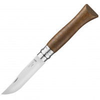 Нож Opinel №9, нержавеющая сталь, рукоять орех