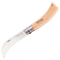 Складной садовый нож Opinel 8 VRI рукоять бук Складной садовый нож Opinel 8 VRI рукоять бук