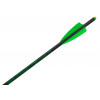 Стрела арбалетная карбоновая Centershot Toxic Carbon 16" Half Moon Nock