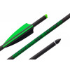 Стрела арбалетная карбоновая Centershot Toxic Carbon 20" Half Moon Nock