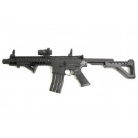 Пневматическая винтовка Crosman DPMS SBR Full Auto (M16, 3 Дж, коллиматор) Пневматическая винтовка Crosman DPMS SBR Full Auto (M16, 3 Дж, коллиматор)